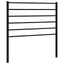 udskiftningsgavl 80 cm metal sort