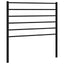 udskiftningsgavl 90 cm metal sort