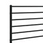 udskiftningsgavl 193 cm metal sort
