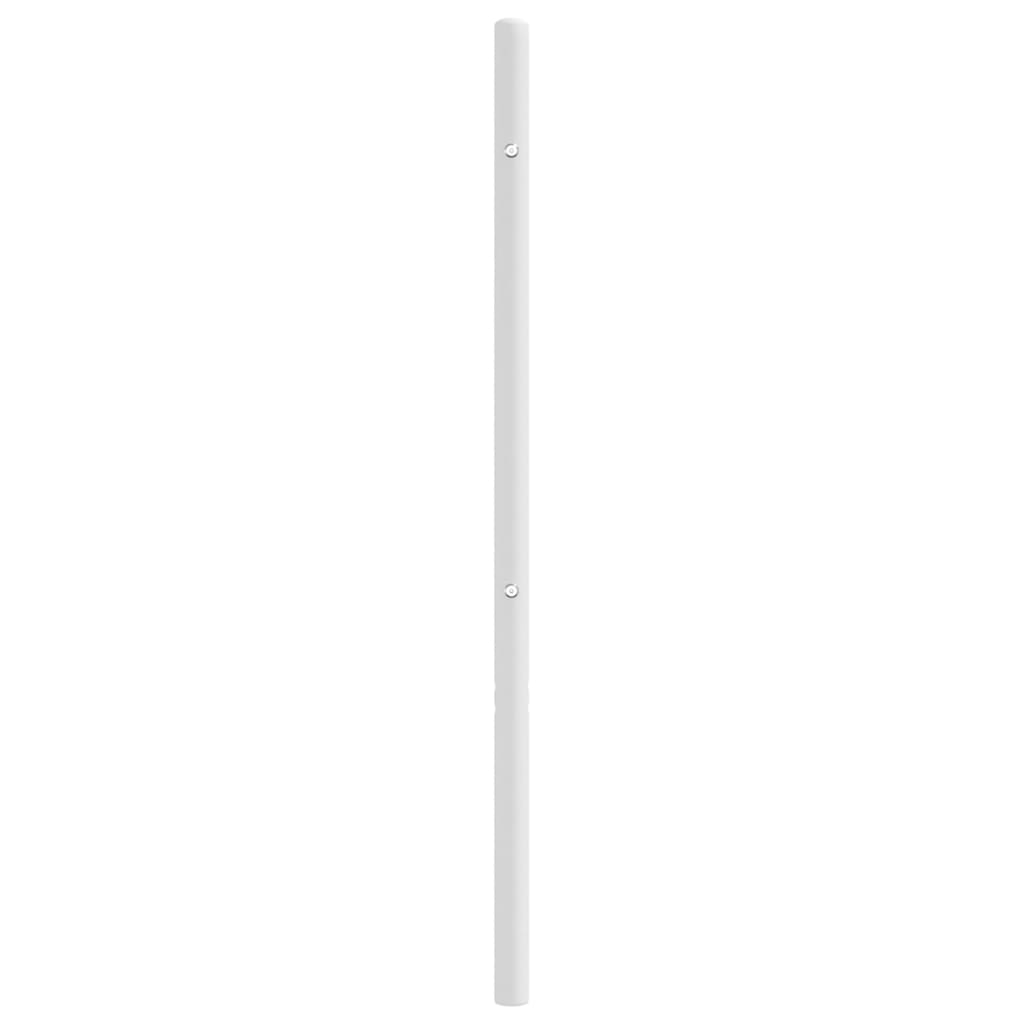 udskiftningsgavl 80 cm metal hvid