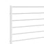 udskiftningsgavl 80 cm metal hvid