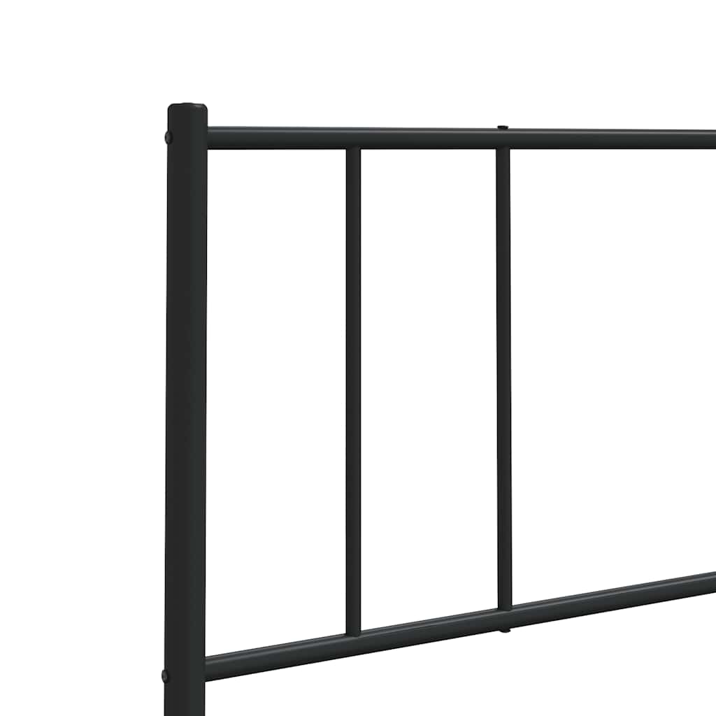 udskiftningsgavl 100 cm metal sort