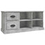 tv-bord 102x35,5x47,5 cm konstrueret træ betongrå