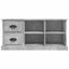 tv-bord 102x35,5x47,5 cm konstrueret træ betongrå