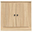 skænk 70x35,5x67,5 cm konstrueret træ sonoma-eg