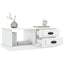 sofabord 90x50x35 cm konstrueret træ hvid