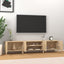 TV-skab Sonoma eg 180x31,5x40 cm konstrueret træ