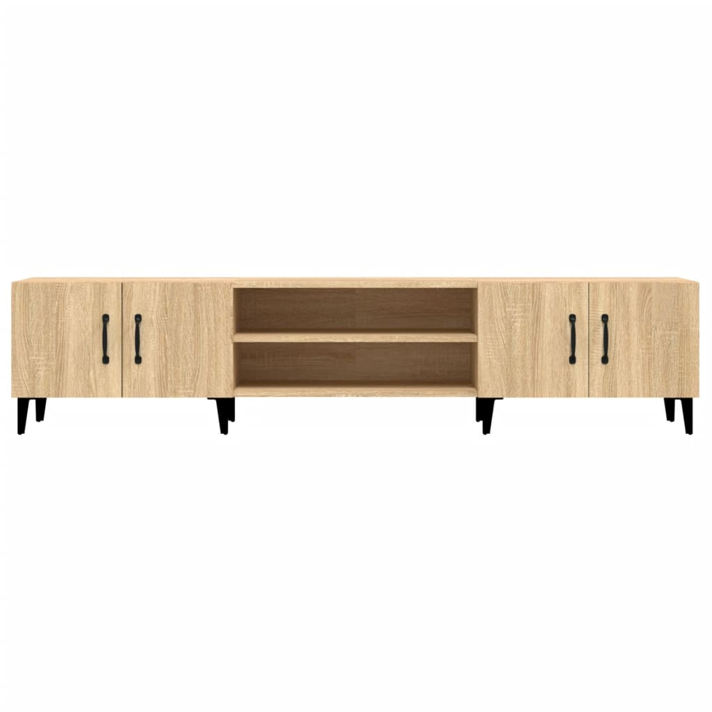 TV-skab Sonoma eg 180x31,5x40 cm konstrueret træ
