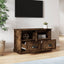 tv-bord 80x35x50 cm konstrueret træ røget egetræsfarve