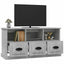 tv-bord 100x35x50 cm konstrueret træ betongrå