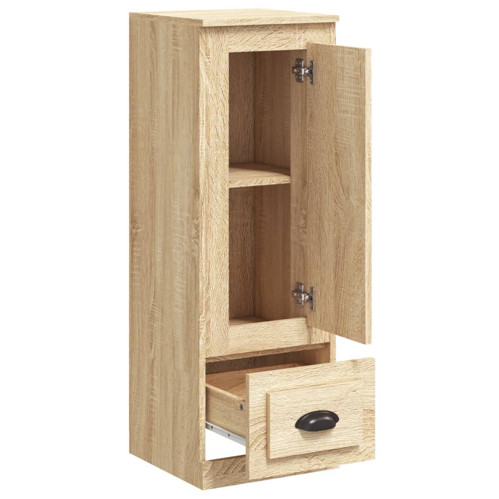 skab 36x35,5x103,5 cm konstrueret træ sonoma-eg