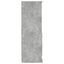 skab 36x35,5x103,5 cm konstrueret træ betongrå