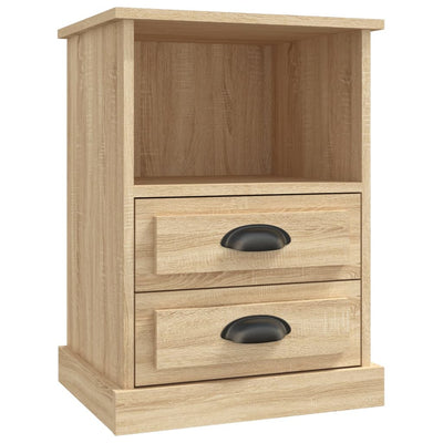 sengebord 43x36x60 cm sonoma-eg