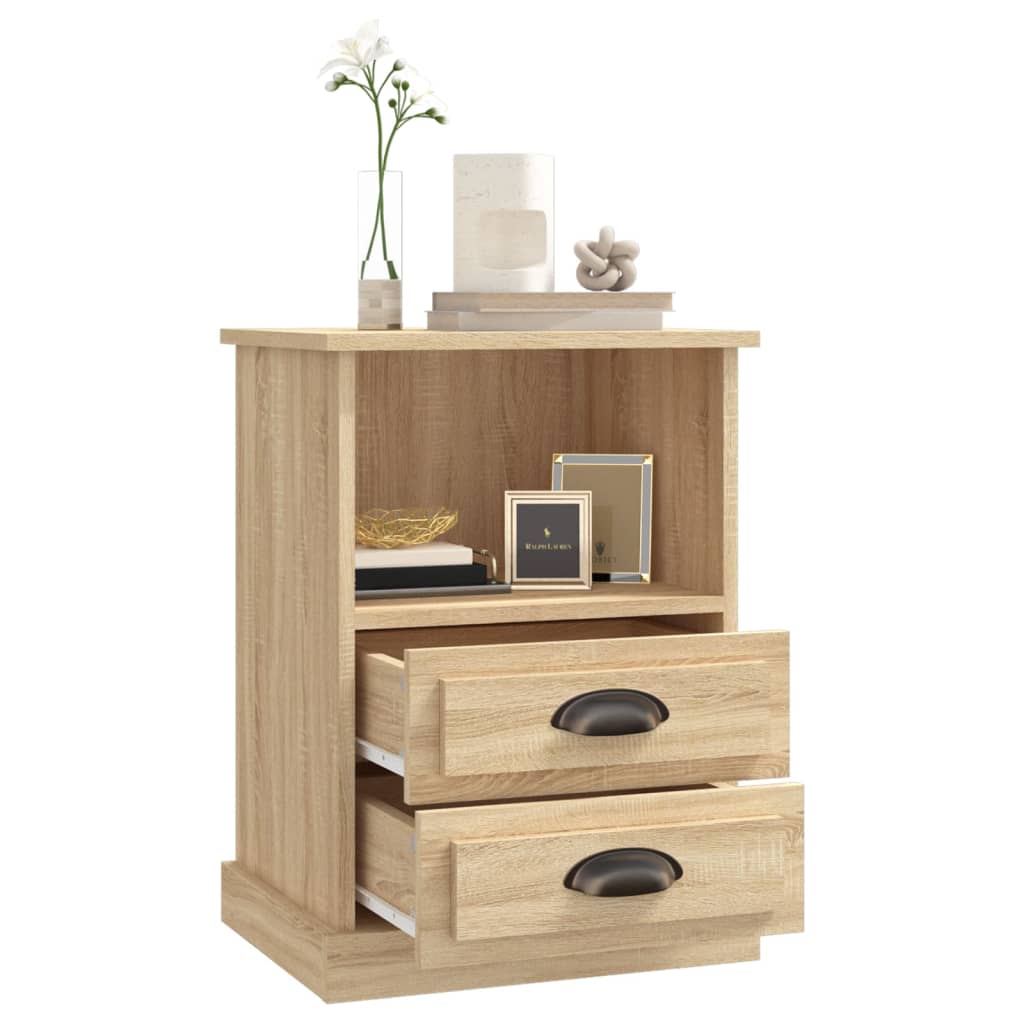 sengebord 43x36x60 cm sonoma-eg