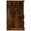 sengeborde 2 stk. 43x36x60 cm røget egetræsfarve