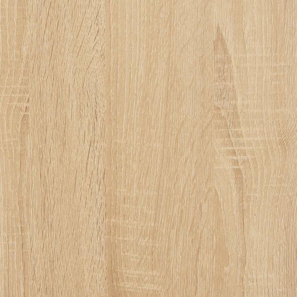 væghængte sengeborde 2 stk. 41,5x36x28 cm sonoma-eg