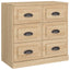 skænk 70x35,5x67,5 cm konstrueret træ sonoma-eg