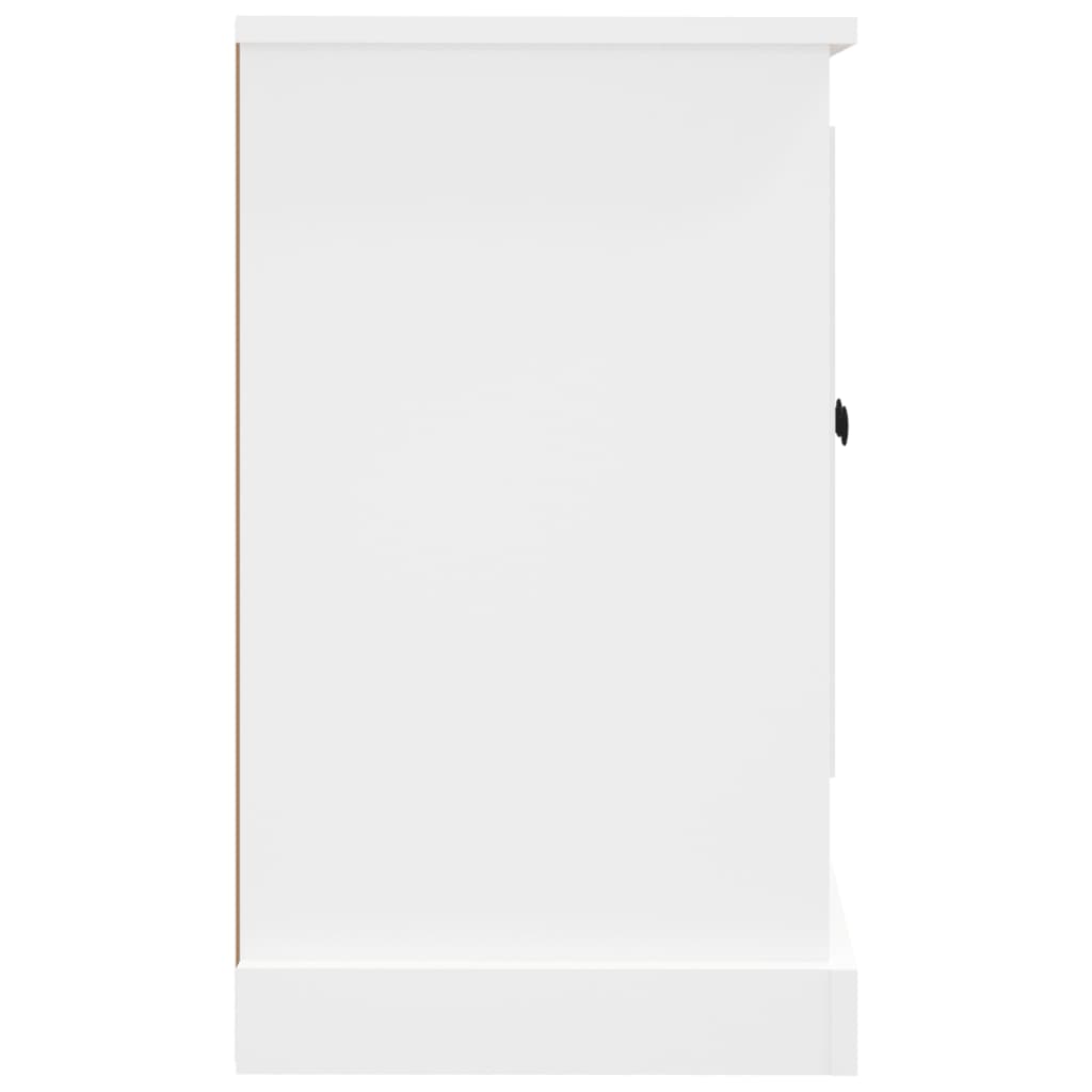 skænk 100x35,5x60 cm konstrueret træ hvid