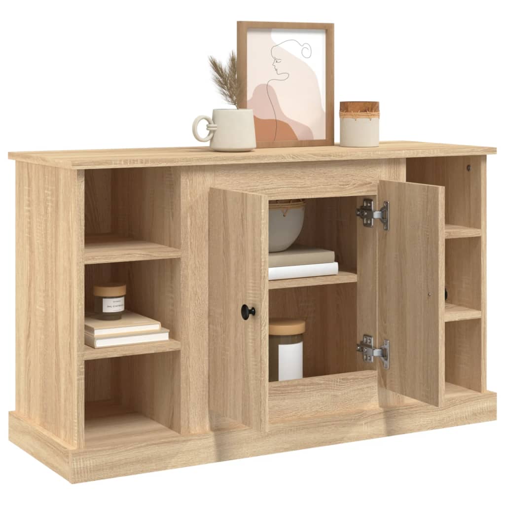 skænk 100x35,5x60 cm konstrueret træ sonoma-eg