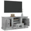 tv-bord 100x35,5x45 cm konstrueret træ betongrå
