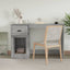 skrivebord m. skuffe 115x50x75 cm konstrueret træ grå sonoma-eg