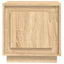 sengeborde 2 stk. 44x35x45 cm konstrueret træ sonoma-eg
