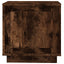 sengeborde 2 stk. 44x35x45 cm konstrueret træ røget egetræ