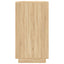 skænk 80x34x75 cm konstrueret træ sonoma-eg