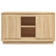 skænk 102x35x60 cm konstrueret træ sonoma-eg