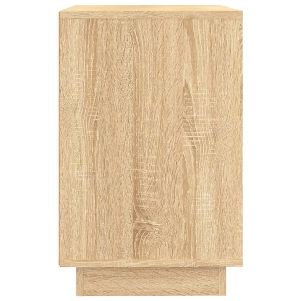 skænk 102x35x60 cm konstrueret træ sonoma-eg