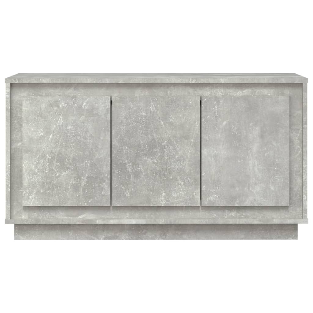 skænk 102x35x55 cm konstrueret træ betongrå