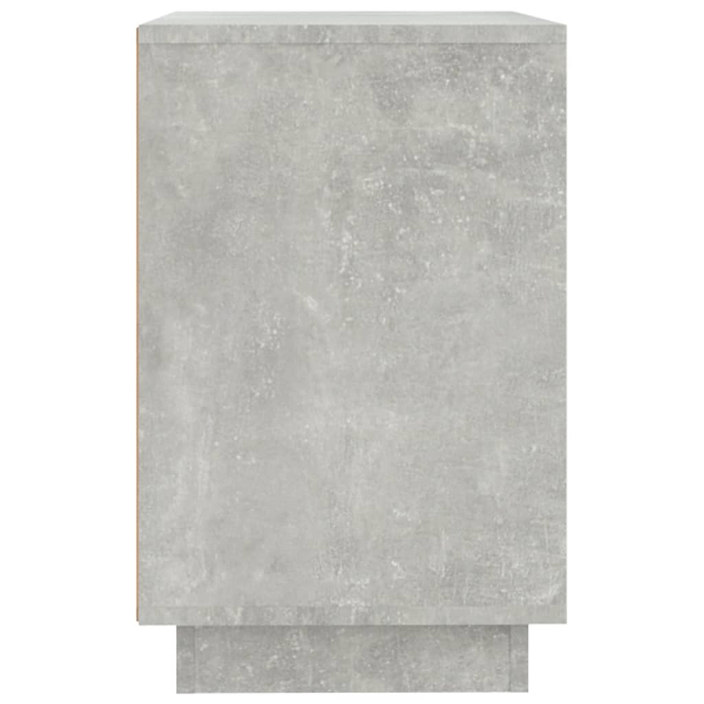 skænk 102x35x55 cm konstrueret træ betongrå