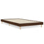 sengeramme 90x200 cm uden madras konstrueret træ brunt eg