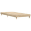 sengeramme 75x190 cm uden madras konstrueret træ sonoma-eg