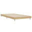 sengeramme 100x200 cm uden madras konstrueret træ sonoma-eg