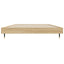sengeramme 90x200 cm uden madras konstrueret træ sonoma-eg