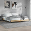 sengestel uden madras 180x200 cm konstrueret træ sonoma-eg