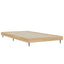 sengeramme 100x200 cm uden madras konstrueret træ sonoma-eg