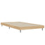 sengeramme 90x200 cm uden madras konstrueret træ sonoma-eg