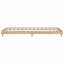 sengeramme 90x200 cm uden madras konstrueret træ sonoma-eg