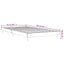 sengeramme 90x200 cm uden madras konstrueret træ brunt eg