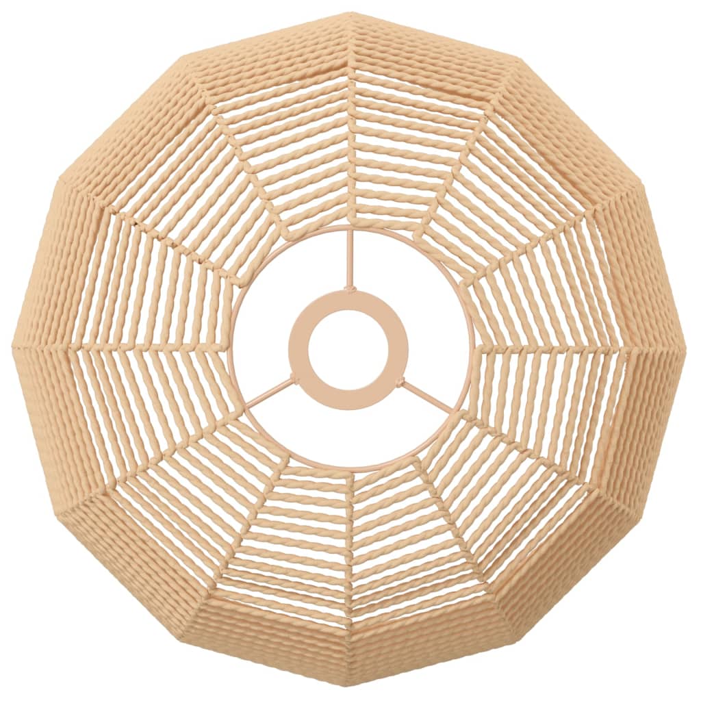 lampeskærm til loftlampe Ø36x26 cm jern og papir