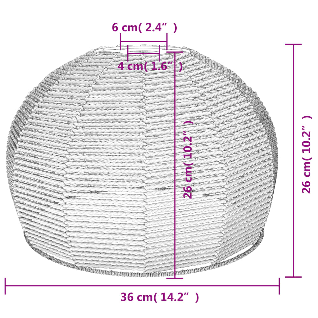 lampeskærm til loftlampe Ø36x26 cm jern og papir