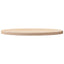 bordplade 60x30x2,5 cm oval massivt fyrretræ
