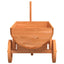 dekorativ vogn 70x43x54 cm massivt fyrretræ