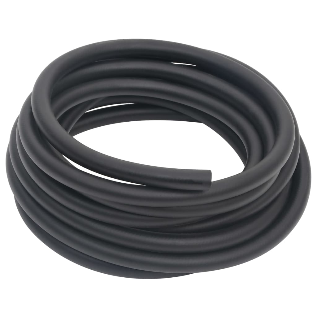 hybrid luftslange 0,6" 2 m gummi og PVC sort