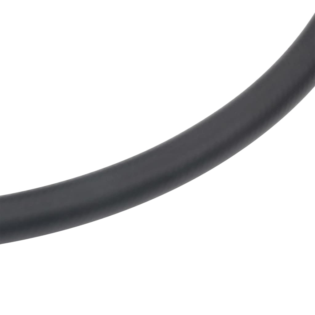 hybrid luftslange 0,6" 2 m gummi og PVC sort