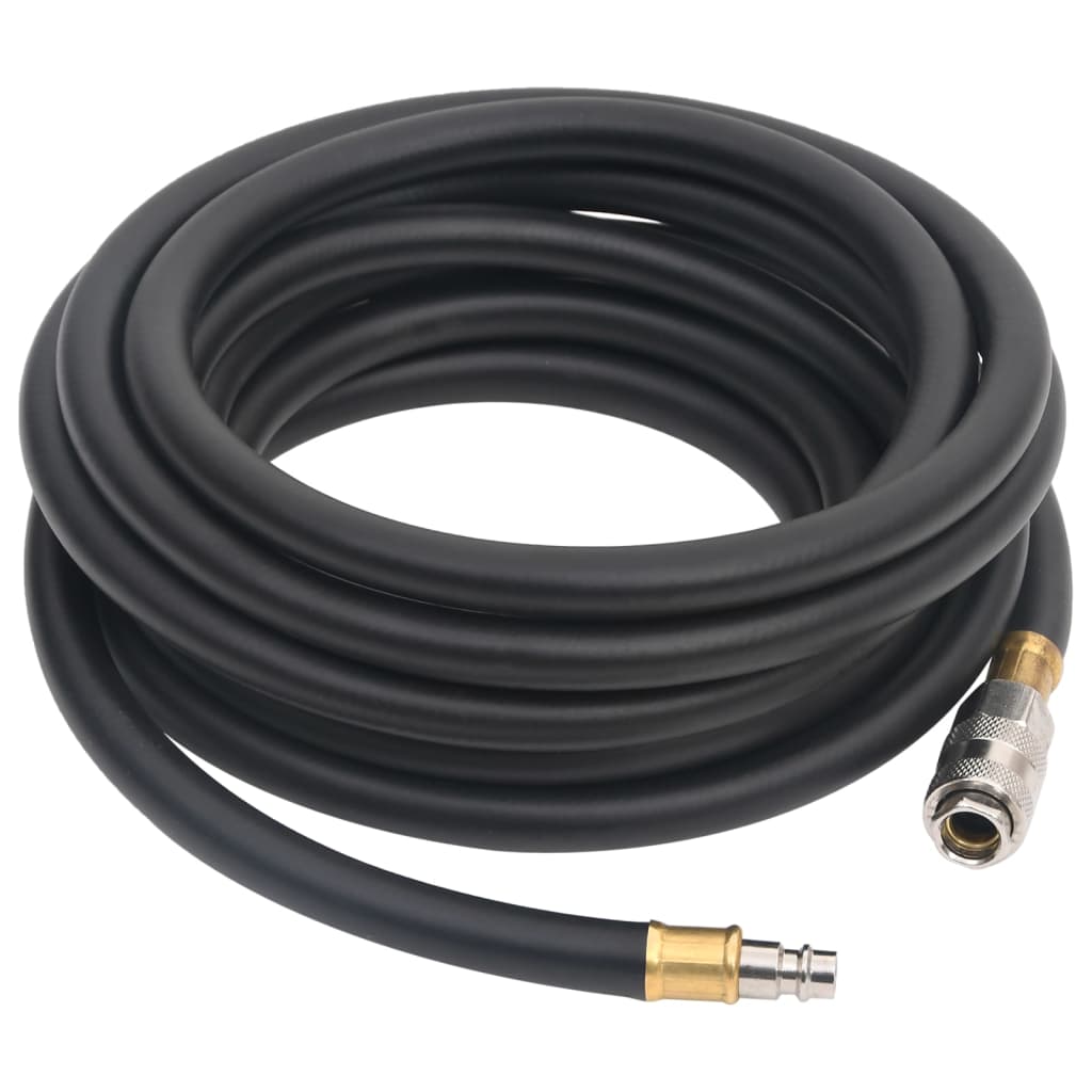 hybrid luftslange 0,6" 5 m gummi og PVC sort