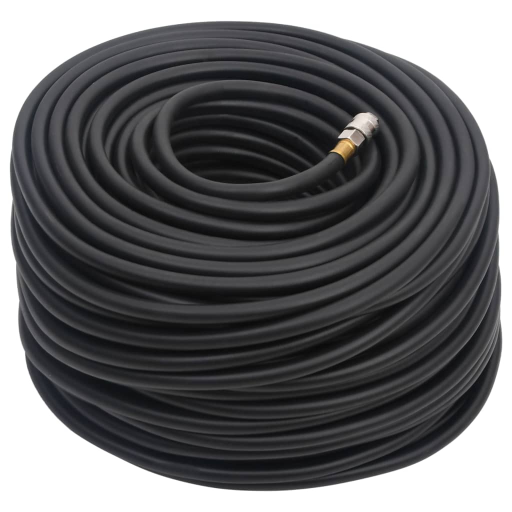 hybrid luftslange 0,6" 20 m gummi og PVC sort