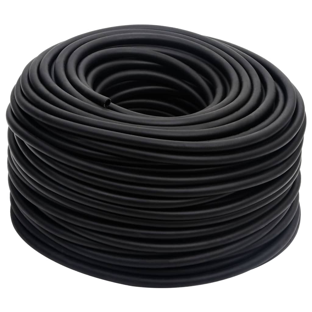 hybrid luftslange 0,6" 50 m gummi og PVC sort